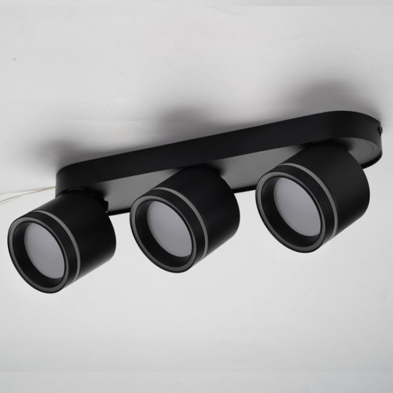 Накладной светильник поворотный спот Ardero ML418-3 черный под лампу 80329