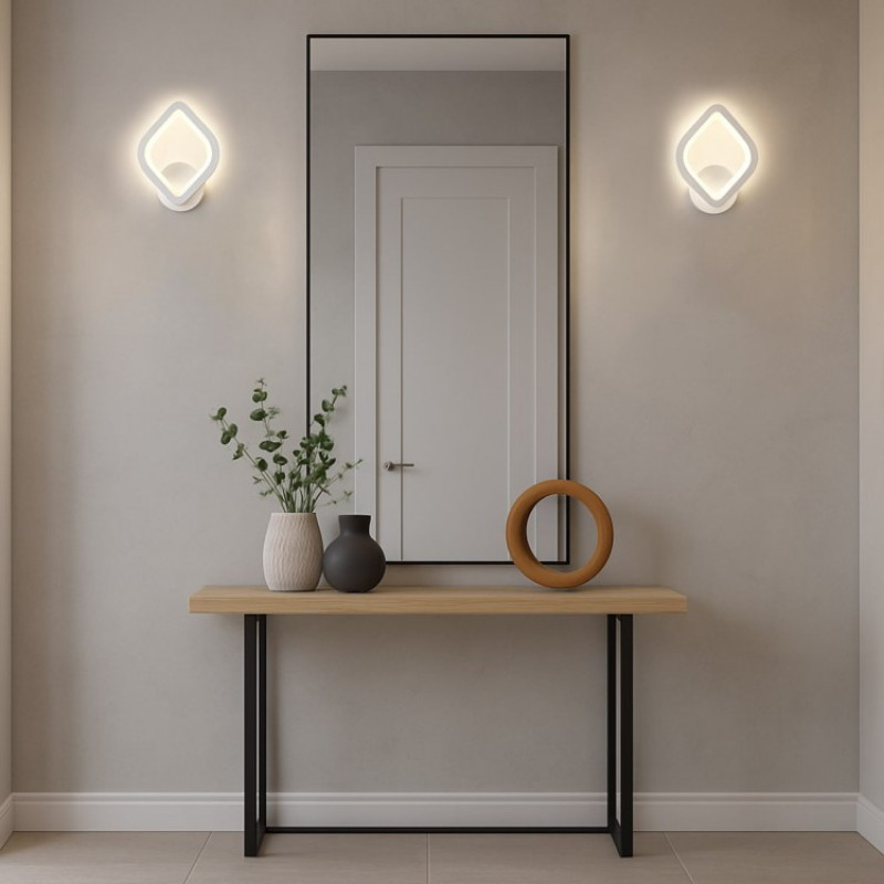 Світлодіодний настінний світильник бра Ardero AL6551ARD VIOLA 16Вт білий 80924