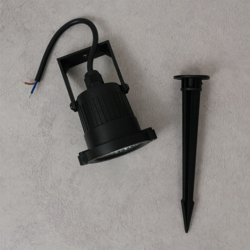 Почвенный светодиодный светильник Ledcoin SP1403 6Вт 3000K черный 80837