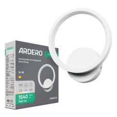 Светодиодный накладной бра светильник Ardero AL6521ARD FORCE R 14Вт белый 80959