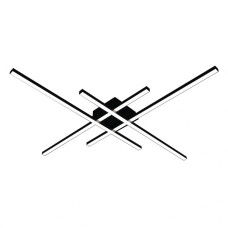 Светодиодный накладной смарт светильник Ardero AL6183ARD NAVIGATOR 44Вт черный 80975