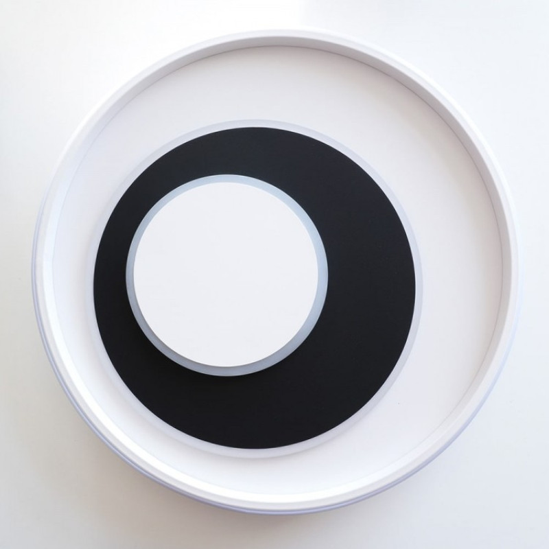 Светодиодный смарт светильник Ardero AL6101ARD CLAUDE R 60Вт черный белый 80968