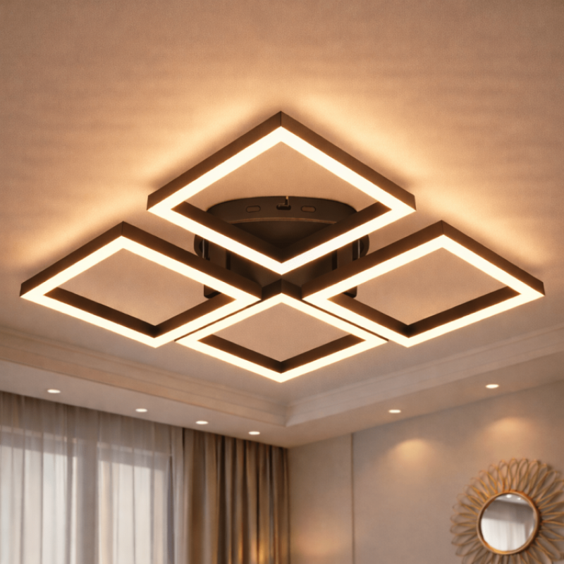 Светодиодный накладной смарт светильник Ardero AL6490ARD URBAN 90Вт черный 80936