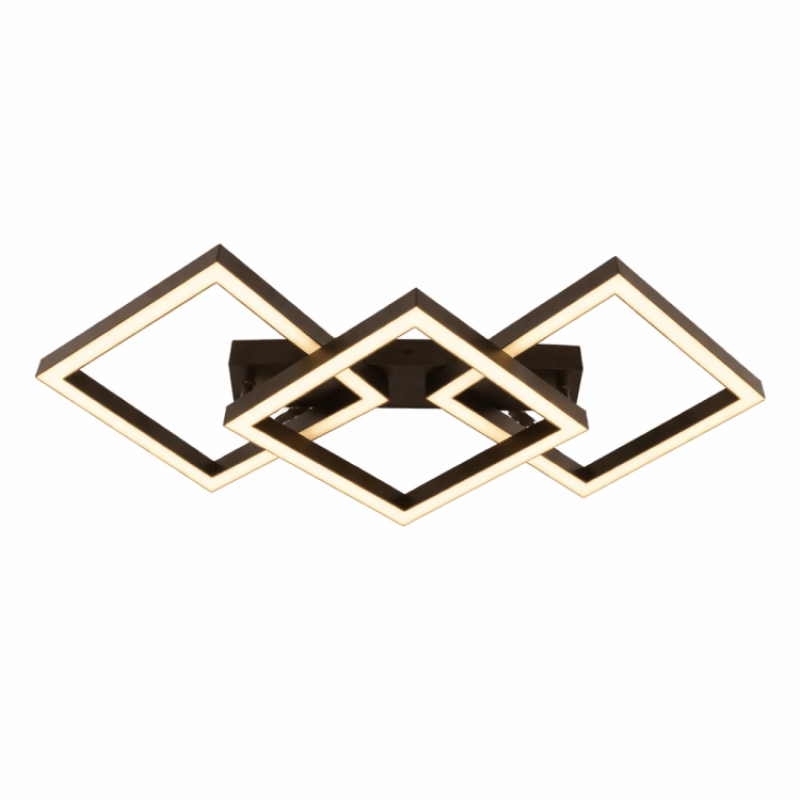 Світлодіодний накладний смарт світильник Ardero AL6492ARD URBAN 55Вт чорний 80940