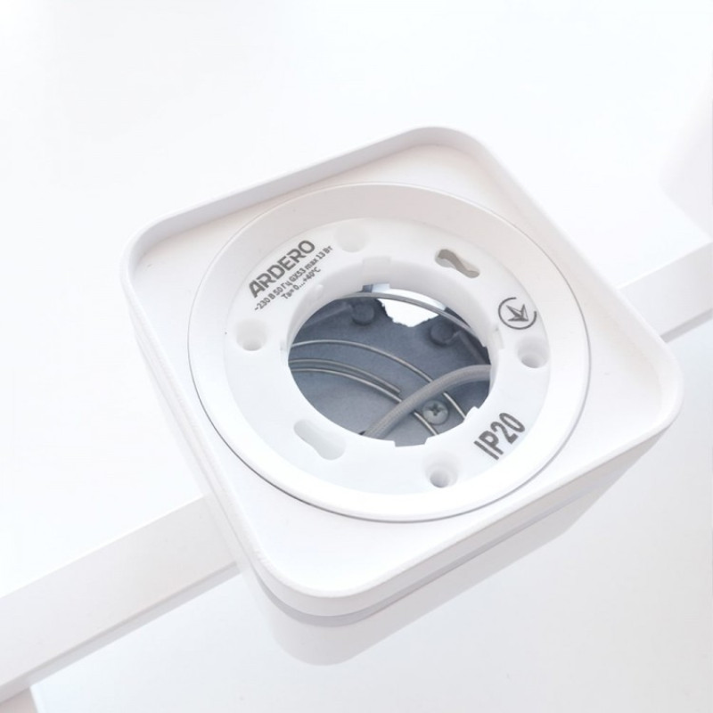 Світильник спот стельовий Ardero ML495-6 під лампу білий 80983