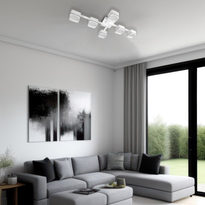 Світильник спот стельовий Ardero ML495-6 під лампу білий 80983