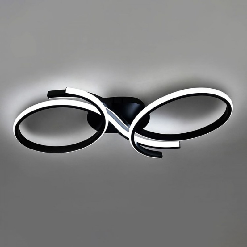 Светодиодный накладной смарт светильник Ardero AL6535-1ARD FORCE M 52Вт черный 80966