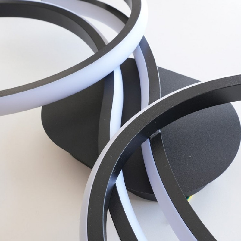 Светодиодный накладной смарт светильник Ardero AL6535-1ARD FORCE M 52Вт черный 80966