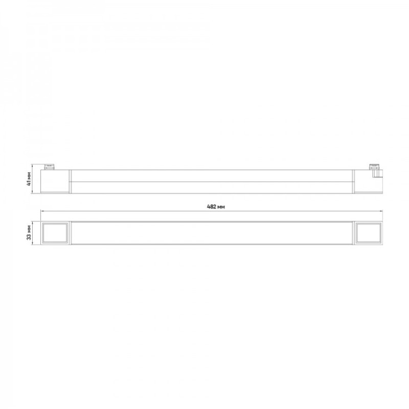Світлодіодний трековий поворотний світильник Ardero AL122F 30Вт 4000K 80369