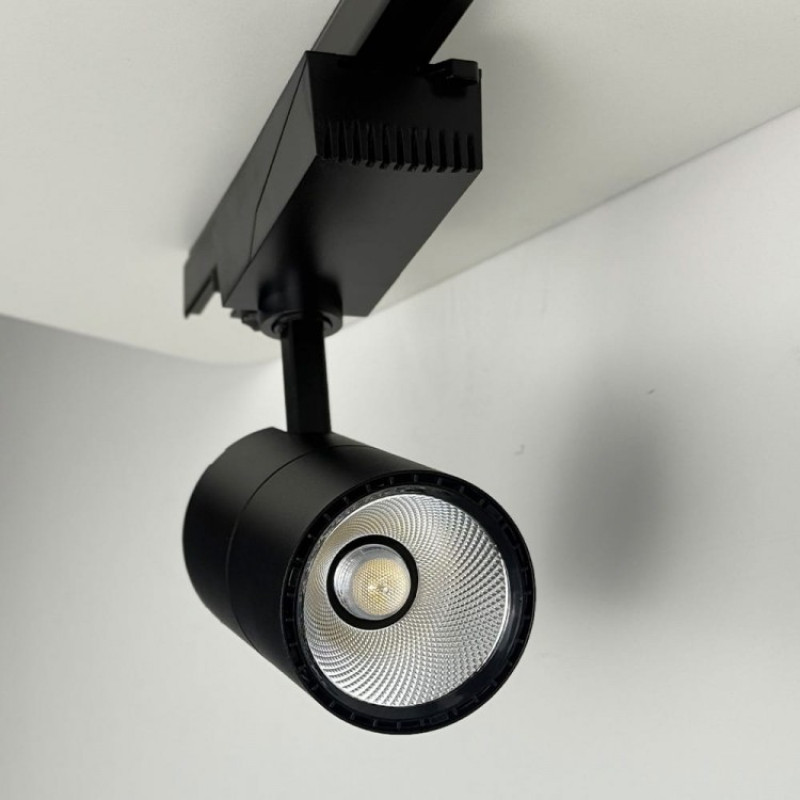 Светодиодный трековый светильник Ardero AL130 40Вт 4000K черный 80993