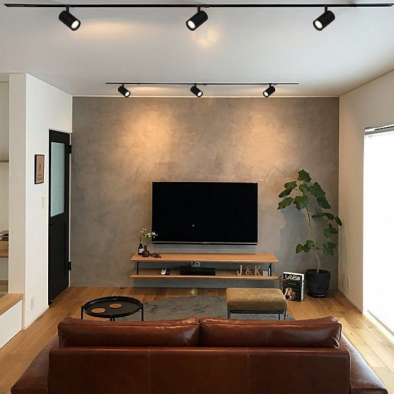 Светодиодный трековый светильник Ardero AL130 40Вт 4000K черный 80993