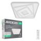 Светодиодный Smart светильник ARDERO AL6112ARD 90W 3000K-6500K OMEGA квадрат (80042)