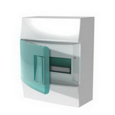 Бокс пластиковый АББ Mistral на 8 модулей внешний ( 1SPE007717F0321 )