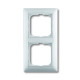 Рамка ABB basic55 белая 2-я ( 2CKA001725A1480 )