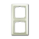 Рамка ABB basic55 слоновая кость 2-я ( 2CKA001725A1485 )