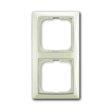 Рамка ABB basic55 слоновая кость 2-я ( 2CKA001725A1485 )