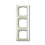 Рамка ABB basic55 слоновая кость 3-я ( 2CKA001725A1486 )