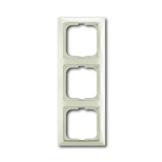 Рамка ABB basic55 слоновая кость 3-я ( 2CKA001725A1486 )
