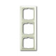 Рамка ABB basic55 слоновая кость 3-я ( 2CKA001725A1486 )