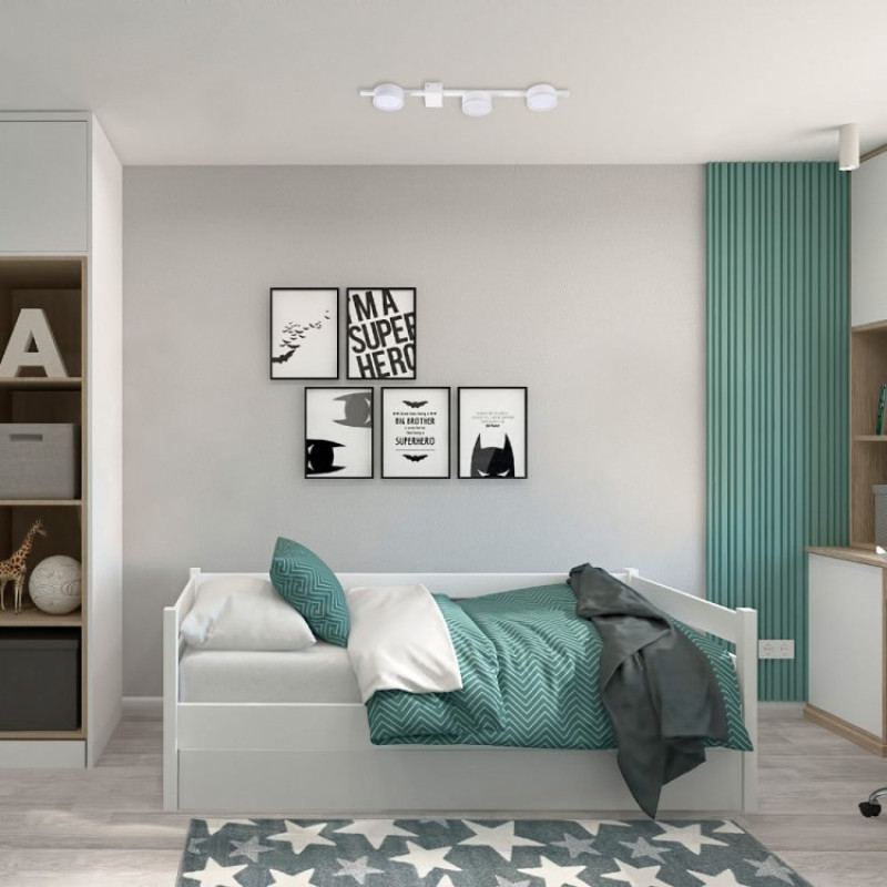 Накладной светильник Ardero ML483-3 под лампу белый 80454