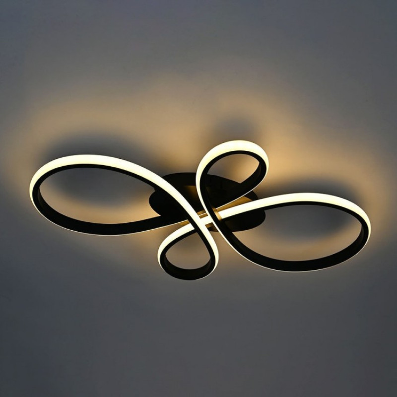 Светодиодная люстра Ardero AL6530-1ARD FABIO S 60Вт черный 80494