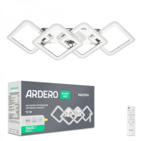 Светодиодная накладная люстра Ardero AL6144ARD MADEIRA 72Вт белый 80595
