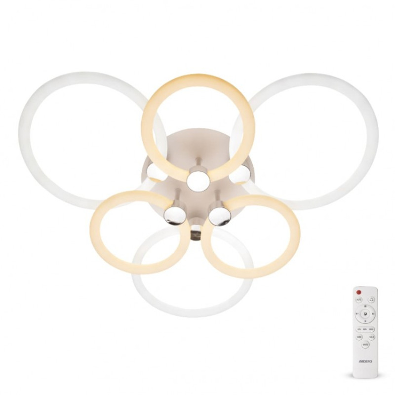 Светодиодный Smart светильник ARDERO AL6136ARD 115W 3000K-6500K FELICITY круг (80074)