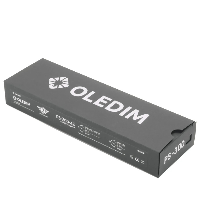 Блок питания OLEDIM PS-300-48V 6.25A 300W 7771318
