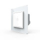 Сенсорный выключатель Sense 1 сенсор Livolo белый (722000111)