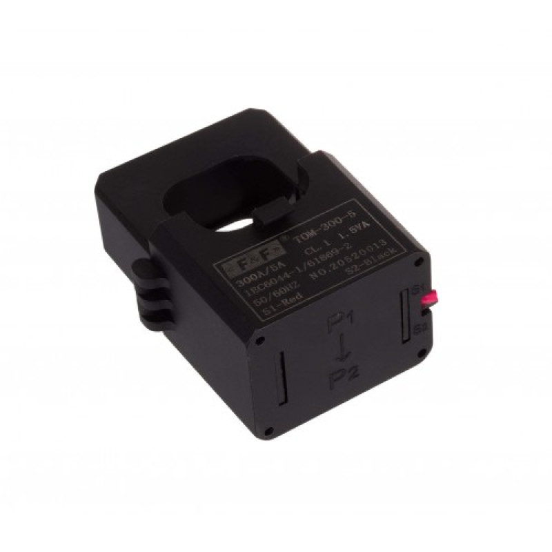 Трансформатор тока TOM-300-5 300/5 (класс 1,0) разъемный F&F ( TOM-300-5 )