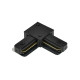 Коннектор угловой OLEDIM OT502 черный 7771165