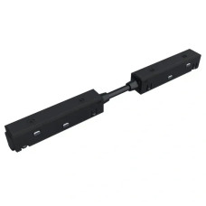 Коннектор питания прямой гибкий для магнитного шинопровода OLEDIM 48V черный 7771051