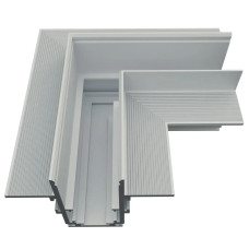 З'єднувач кутовий для магнітного шинопровода вбудованого OLEDIM 48V білий 7771327