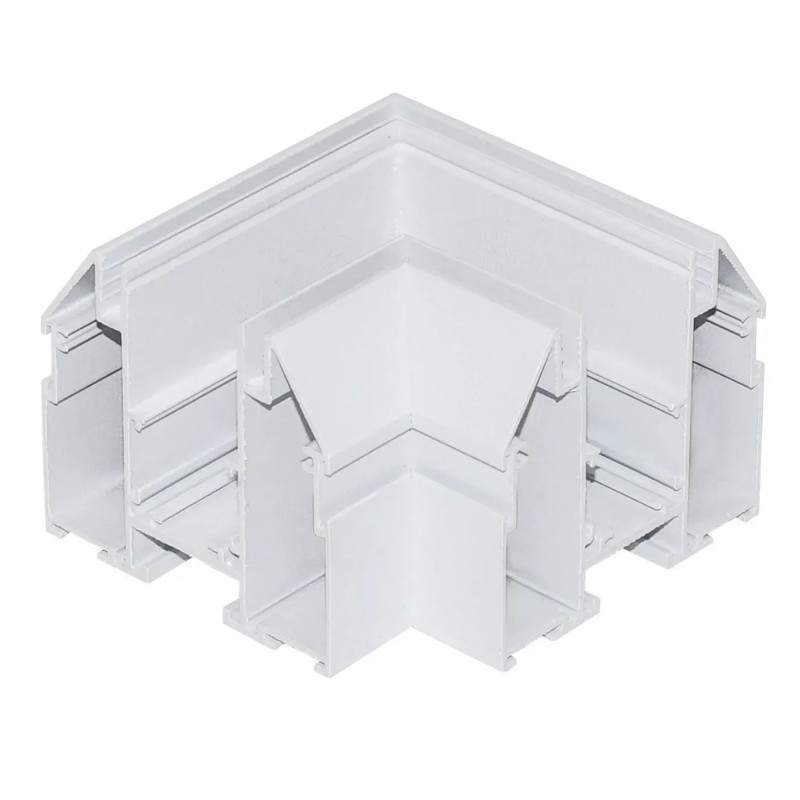 Угловой соединитель для шинопровода натяжного потолка демпфер OLEDIM OL421 OL448V белый 7771583