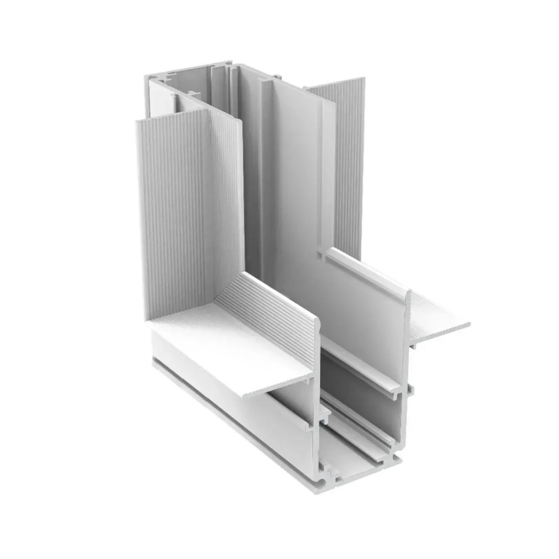 Соединитель угловой настенный для встроенного шинопровода OLEDIM OL402 48V белый 7771328