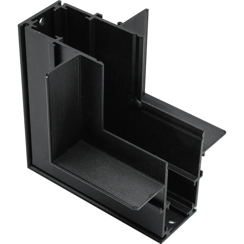 Соединитель угловой настенный для встроенного шинопровода OLEDIM OL402 48V черный 7771060