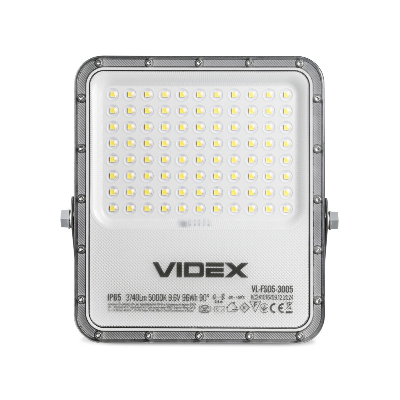 Автономный прожектор VIDEX VL-FSO5-3005-S 3740Lm 5000K