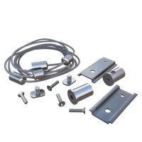 Тросовый подвес для магнитного шинопровода OLEDIM 48V (120см, 2шт комплект) 7771072