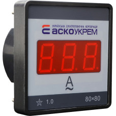 Цифровой амперметр АС 30А 80х80 (ЦА-8 LBN) АСКО A0190010227
