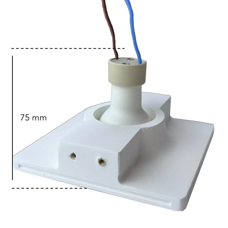 Точковий світильник гіпсовий OLEDIM TS5 GYPSUM GU10 IP20 7771368