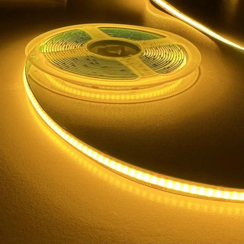 Світлодіодна LED стрічка OLEDIM ST-COB-320-IP20-3000K-12V 7771383