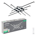 Світлодіодний накладний smart світильник Ardero AL6187ARD QUEST 110Вт чорний 81061
