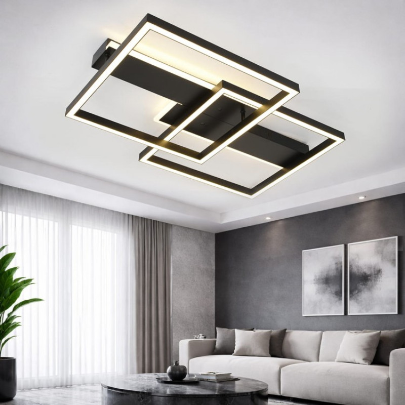 Світлодіодний накладний smart світильник Ardero AL6496ARD URBAN B 75Вт чорний 81063