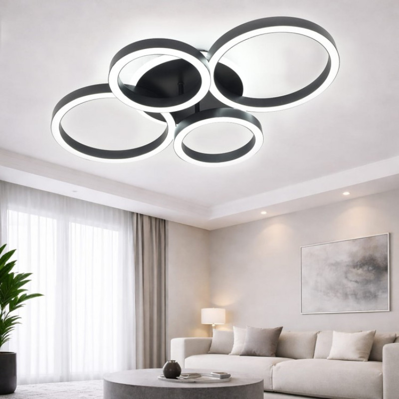 Светодиодный накладной smart светильник Ardero AL6497ARD URBAN B 70Вт черный 81065