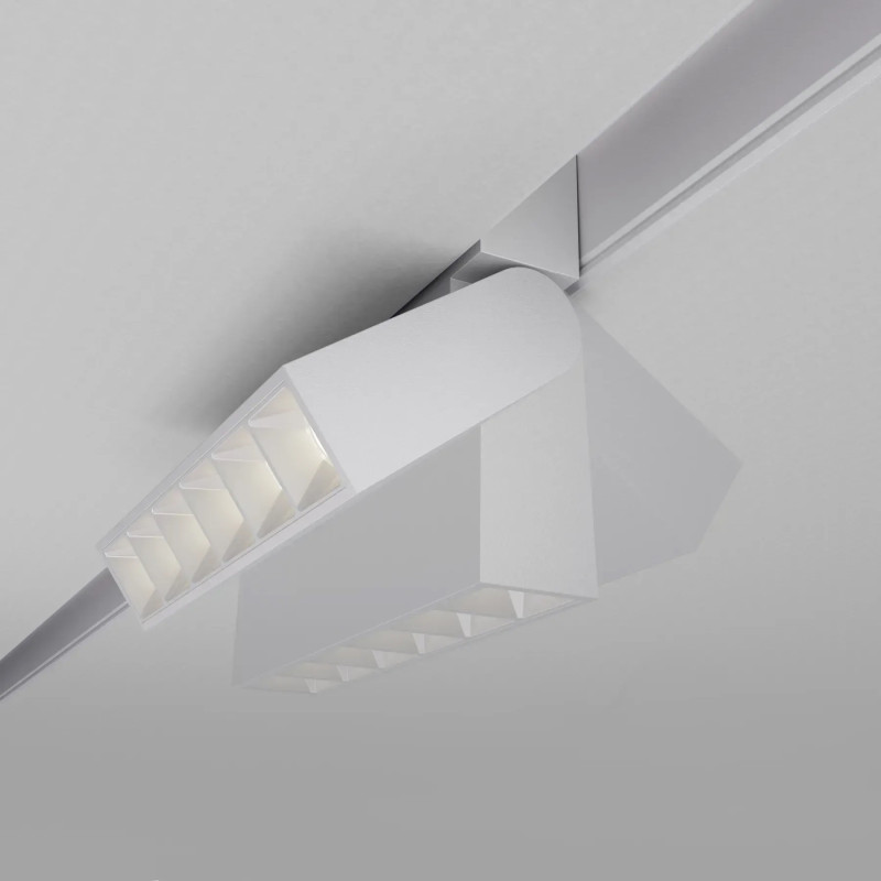 Магнитный трековый светильник поворотный белый OLEDIM OL110 6W 3000k 7771229