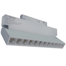 Магнитный трековый светильник поворотный белый OLEDIM OL218 12W 3000k 7771230