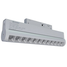 Магнитный трековый светильник поворотный белый OLEDIM OL225 12W 4000k 7771488