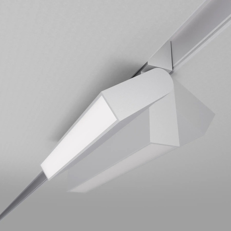 Магнитный трековый светильник поворотный белый OLEDIM OL27 12W 3000k 7771227