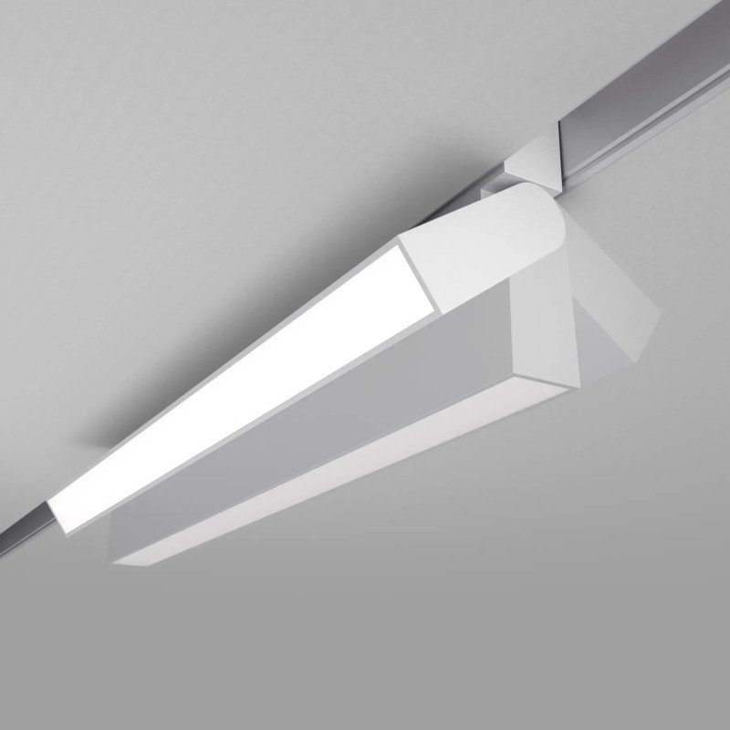 Магнитный трековый светильник поворотный белый OLEDIM OL28 18W 3000k 7771228