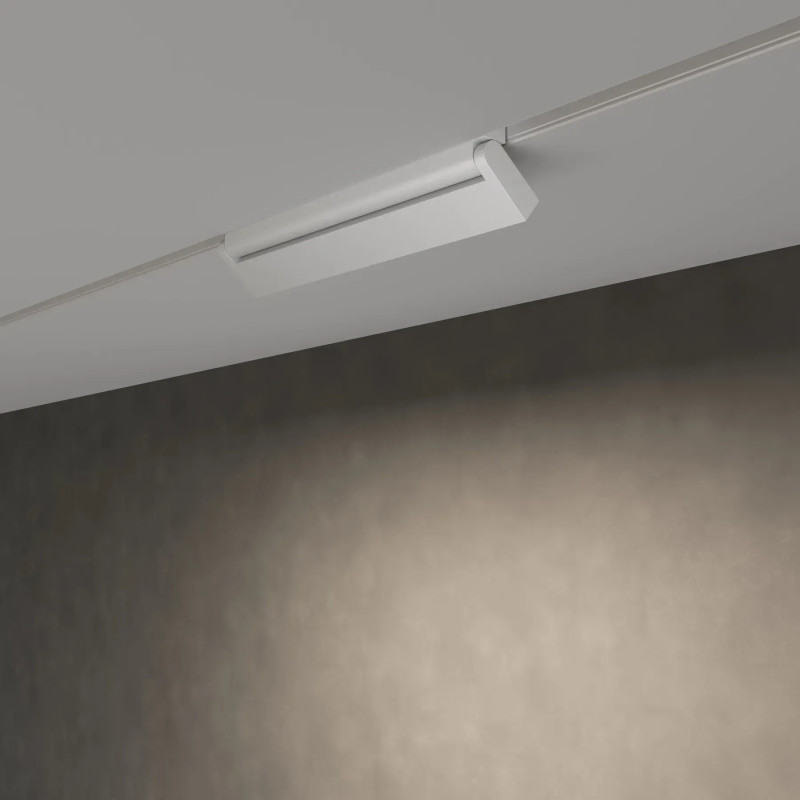 Магнитный трековый светильник поворотный белый OLEDIM OL28 18W 3000k 7771228